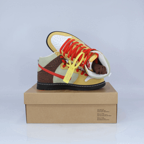 Color Skates x Dunk High 'Kebab and Destroy' CZ2205-700 – UK7-001458