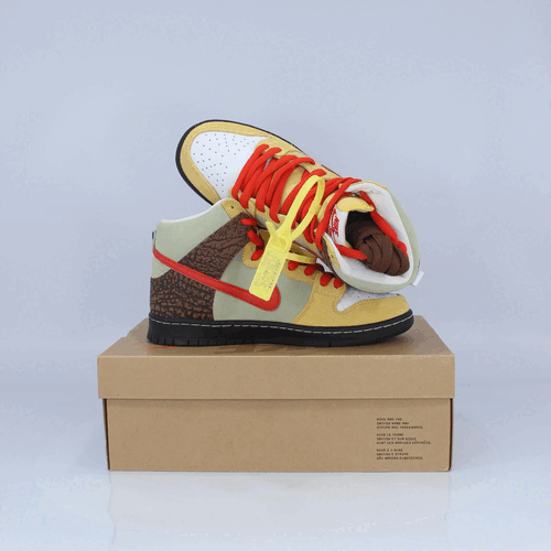 Color Skates x Dunk High 'Kebab and Destroy' CZ2205-700 – UK7-001459