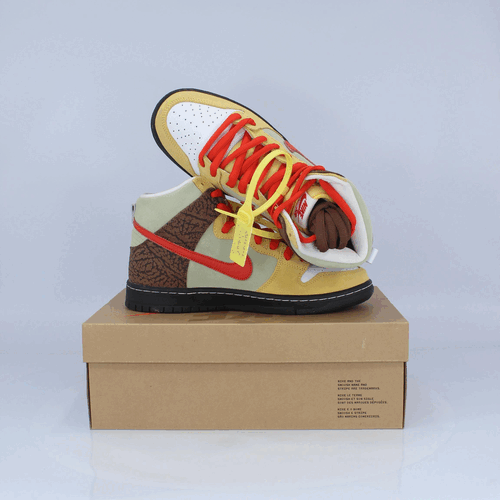 Color Skates x Dunk High 'Kebab and Destroy' CZ2205-700 – UK8-001460